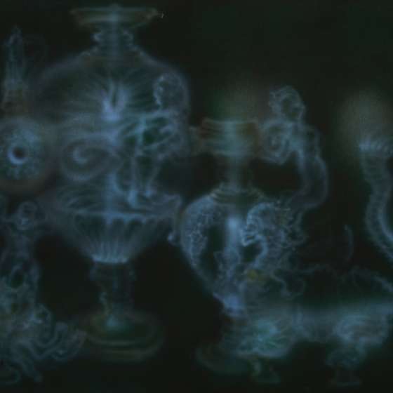 Cherez le mage; progresywny wampiryzm naczynia, 55x70 cm, 2021