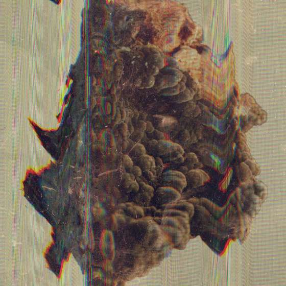 Mottramite, skan kamienia z ekranu tabletu, druk cyfrowy, 200x164 cm