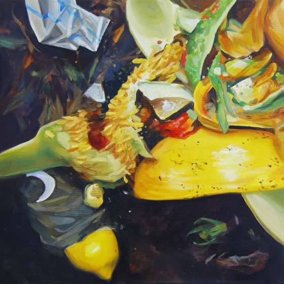 „Martwa natura,” 40/40 cm, 2017
