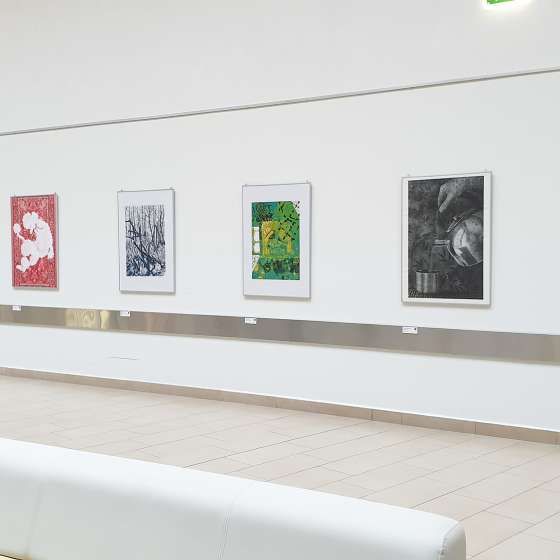 Wystawa studentów Wydziału Grafiki w Uniwersyteckim Centrum Klinicznym - 3