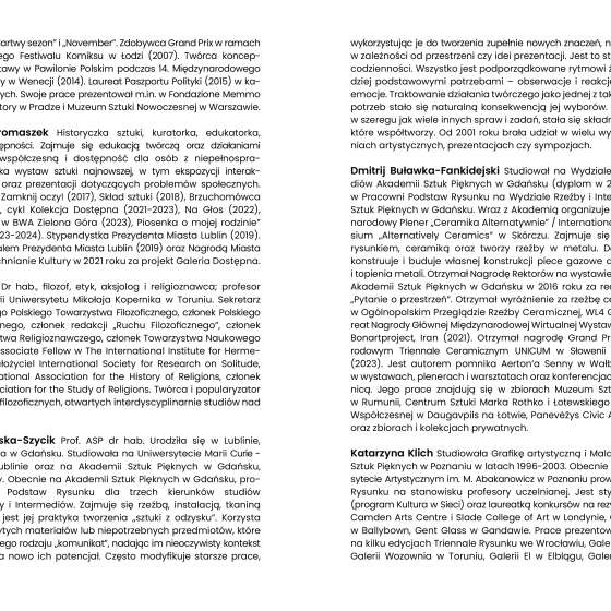 Sympozjum towarzyszące 11. Międzynarodowej Wystawie Rysunku Studenckiego RYSOWAĆ TERAZ - 3