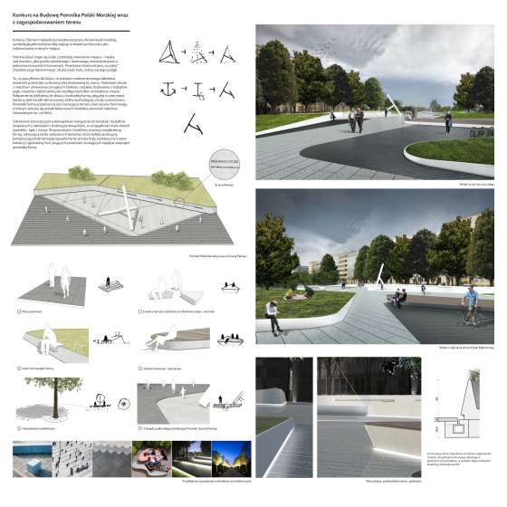 Konkurs Plac Kościuszki Gdynia, plansza