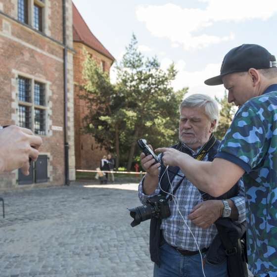 Pamiątkowe zdjęcie w wykonaniu Witolda Węgrzyna