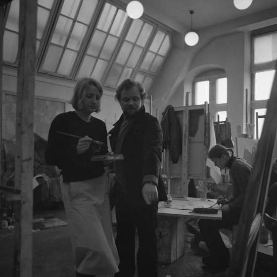 Pracownia grafiki, 1980 [II/190/9] 