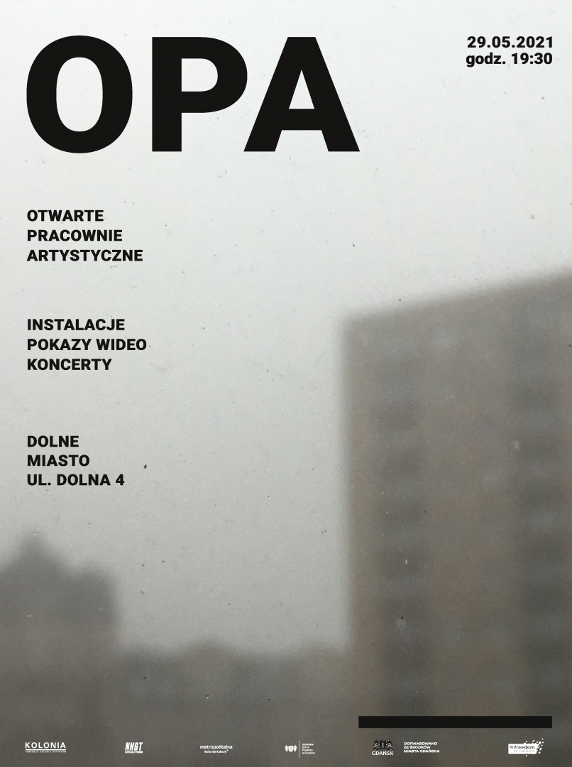 OPA - Otwarte Pracownie Artystyczne. Cykl spotkań