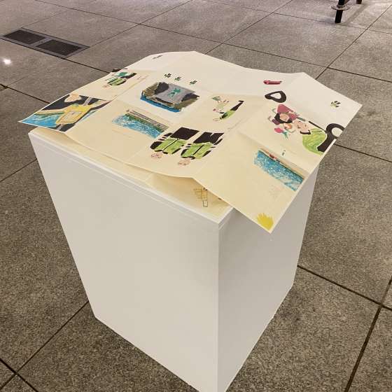 Powiązania i interakcje: Gdańsk, Wrocław, Wilno, Belgrad. Wystawa prac studenckich na papierze - 54