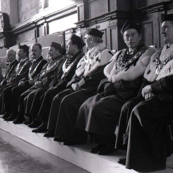 50-lecie PWSSP w Dworze Artusa w Gdańsku, 1995 [XIX/2/003]