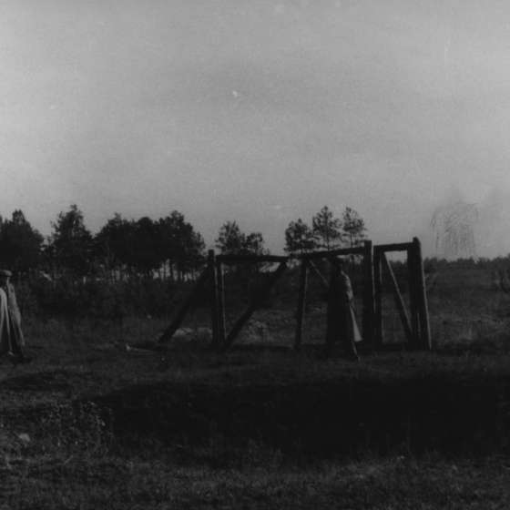 Widok terenu obozu w Treblince; Treblinka; 1958; I/A/2/2