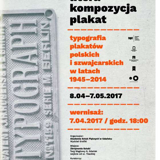 Litera / Kompozycja / Plakat. Typografia plakatów polskich i szwajcarskich w latach 1945–2015