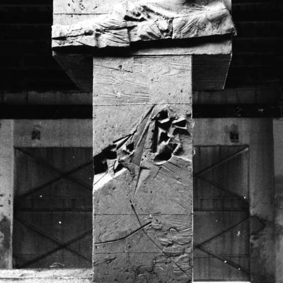 Jeden z elementów rzeźby Westerplatte; 1986-1987; I/A/8/23