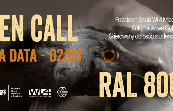 Open Call „RAL 8007” - 1
