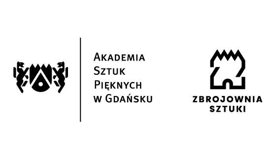 Znak podstawowy Akademii Sztuk Pięknych w Gdańsku – projekt znaku graficznego wraz z częścią literniczą