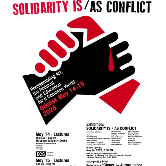 SOLIDARITY IS/AS CONFLICT - konferencja 