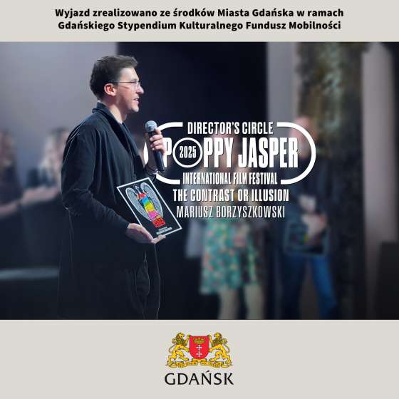 Mariusz Borzyszkowski z nagrodą Poppy Jasper International Film Festival w Kalifornii