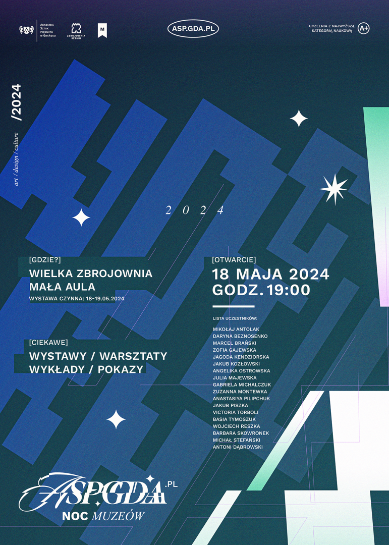 Wystawa studentów Wydziału Malarstwa “Nokturn”