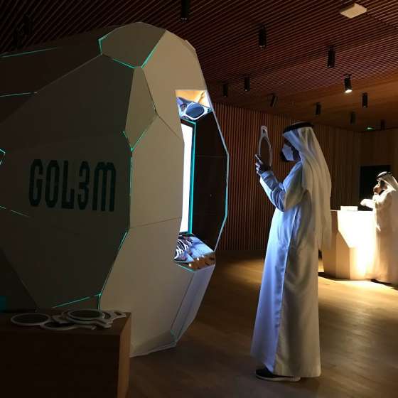 Instalacja Golem Marty Flisykowskiej na Expo w Dubaju! 