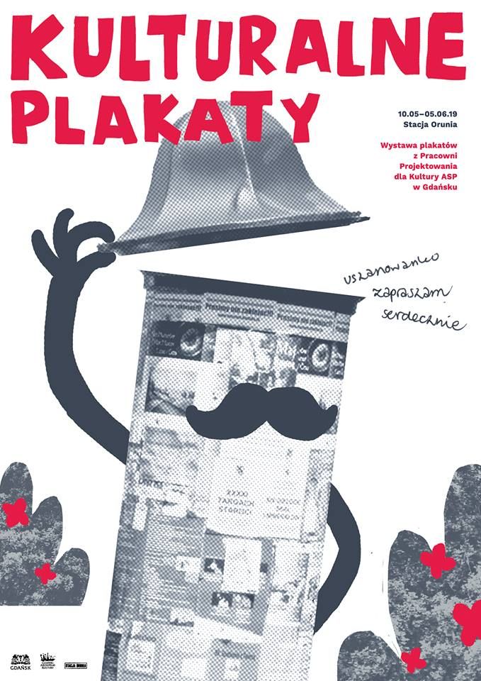 „Kulturalne plakaty” w Stacji Orunia