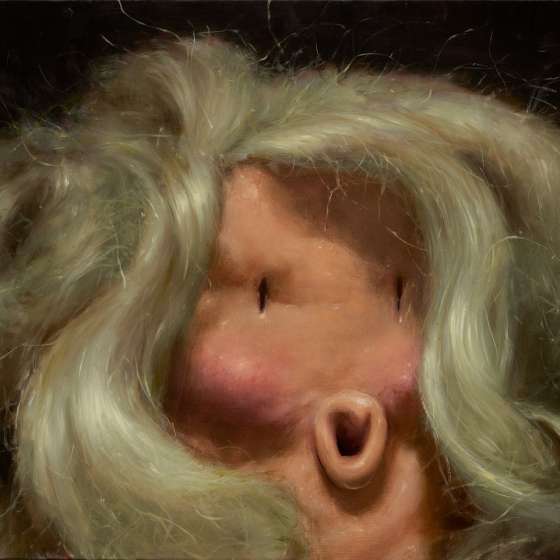 Marcin Zawicki, Succubus, akryl i olej na płótnie, 50 x 60cm, 2023 (9000PLN)