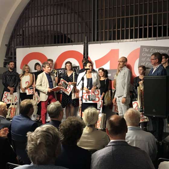 Wręczenie nagród Laureatom XI edycji konkursu Najlepsze Dyplomy ASP 2019