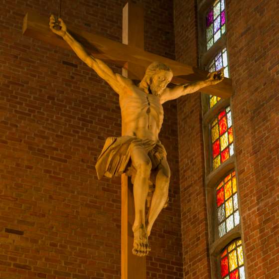 Krucyfiks | Crucifix – Kościół oo. franciszkanów pw. św. Antoniego Padewskiego; Gdynia