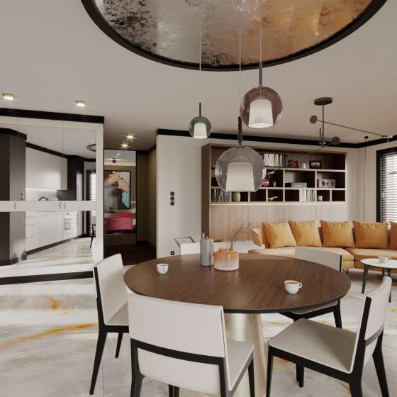Elegancki apartament w Gdańsku whitemad
