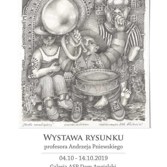 Wystawa rysunku prof. Andrzeja Pniewskiego