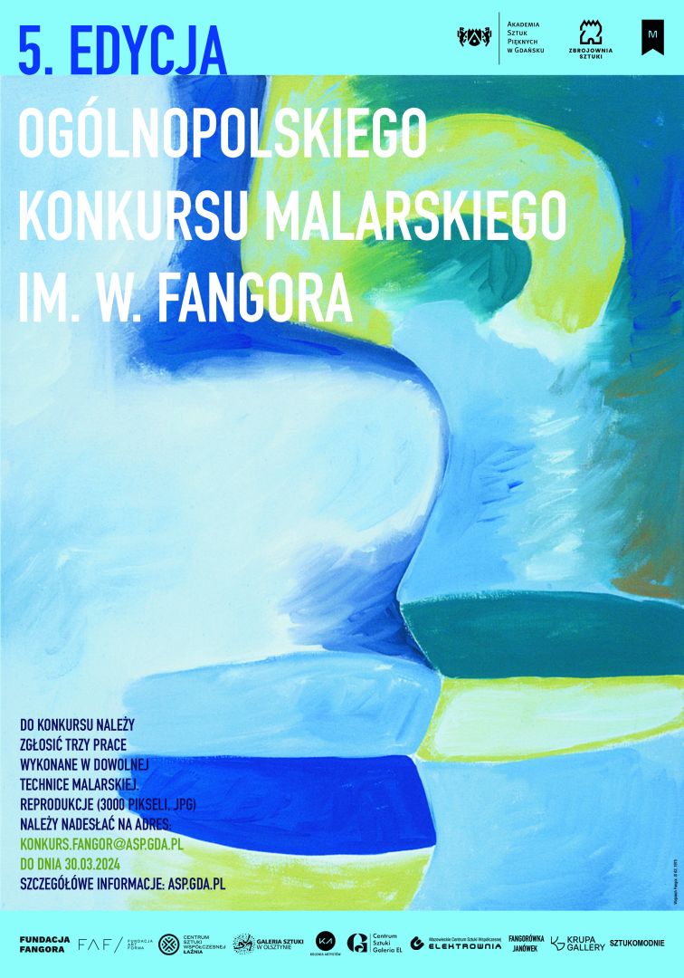 Wyniki 5. edycji Ogólnopolskiego Studenckiego Konkursu Malarskiego im. W. Fangora 