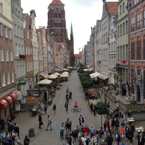Ulica Piwna, Gdańsk, 2017