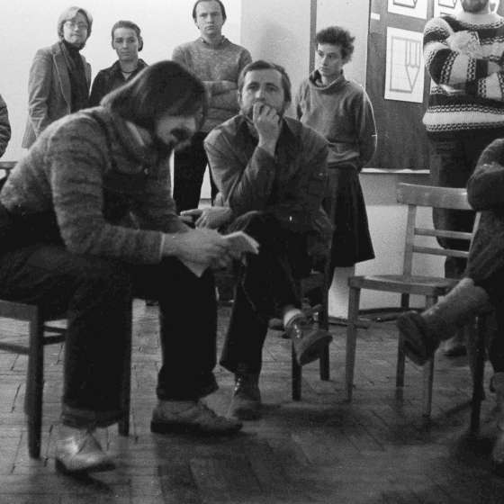Obrony prac dyplomowych na Wydziale Malarstwa – Katedrze Grafiki Użytkowej, 1982-1984 [I/97/17]