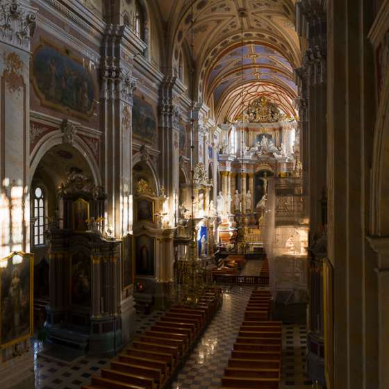 Kaunas Cathedral Basilica, Kaunas 150x244 cm ink-jet print on 240g photo-paper, mikko waltari 2016