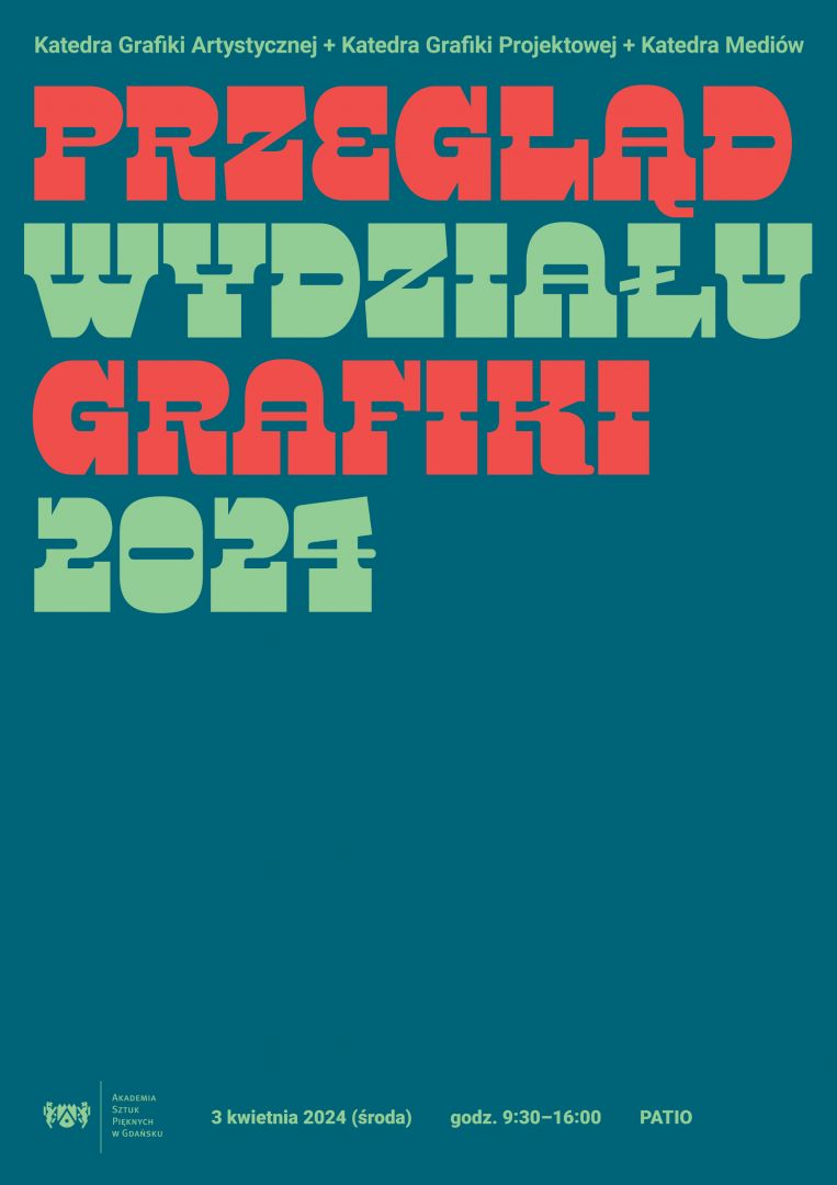 Przegląd Wydziału Grafiki 2024