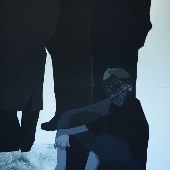 Plac Strażacki, serigrafia, wklesłodruk, 109x148 cm, 2015