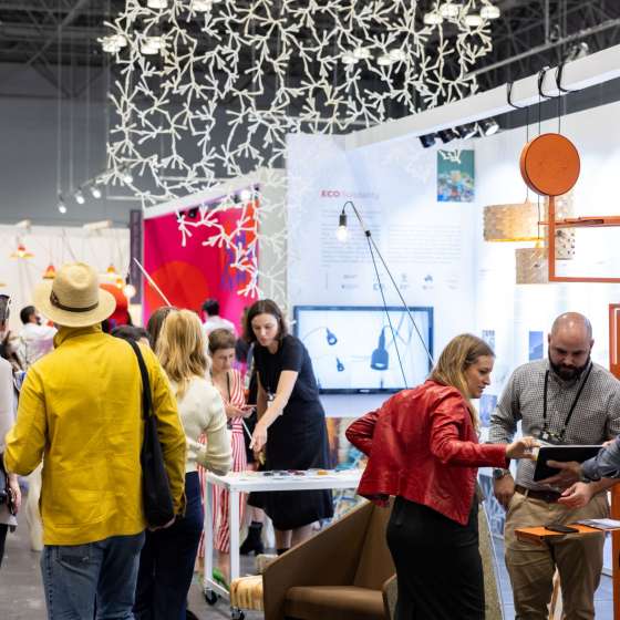 ECO Solidarity booth at WantedDesign Manhattan, May 2022 ©Courtesy of Jenna Bascom Photography and WantedDesign Manhattan