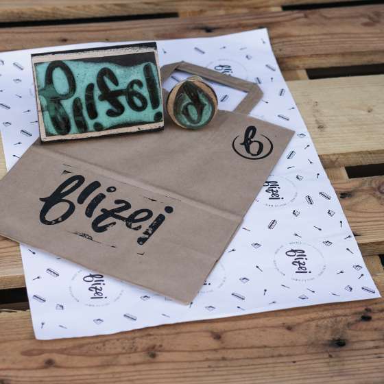 Identyfikacja wizualna restauracji „bliżej”; Gdynia
