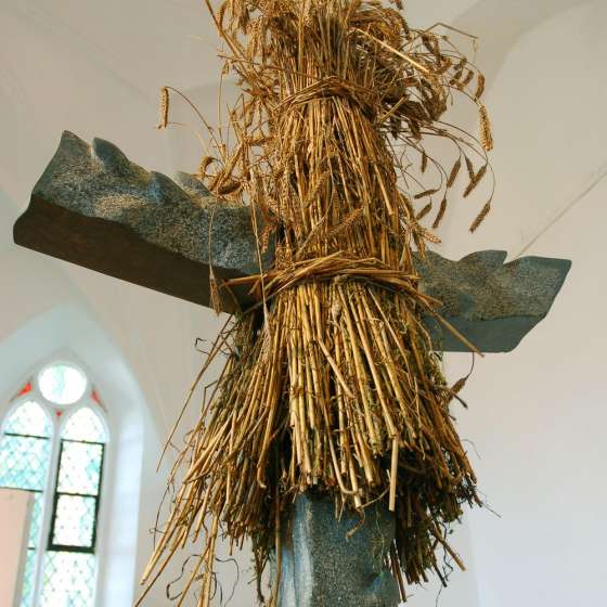 Chochoł (fragment), sjenit, słoma
