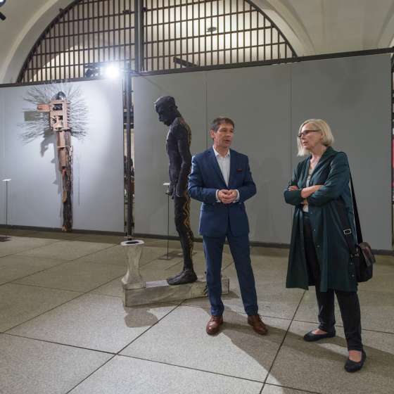 Wystawa Kunszt. Rzeźba z Orońska
