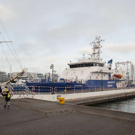 r/v Oceanograf - projekt architektury statku naukowo-badawczego do interdyscyplinarnych badań Morza Bałtyckiego dla Instytutu Oceanografii Uniwersytetu Gdańskiego; statek zbudowany w Stoczni Remontowej Nauta w Gdyni; Gdynia