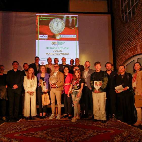 Julia Marchlewska laureatką głównej nagrody artNoble 2025 - 2