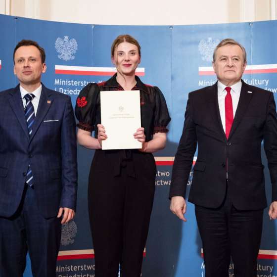 Doktorantka ASP ze stypendium „Młoda Polska”