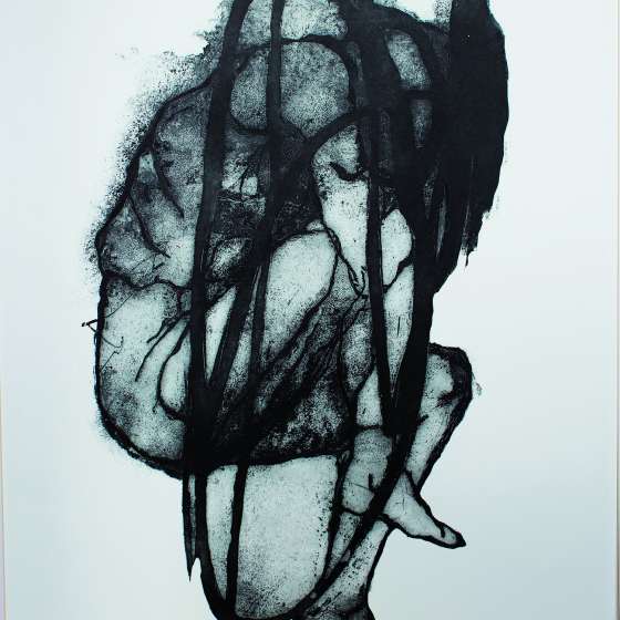 Lęk VII, wklesłodruk, 100x70 cm