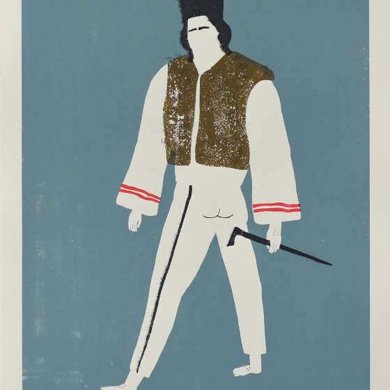 Janosik, 100x70 cm, serigrafia     