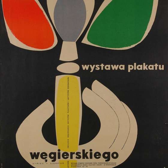Wystawa plakatu węgierskiego, 1965, Witold Janowski