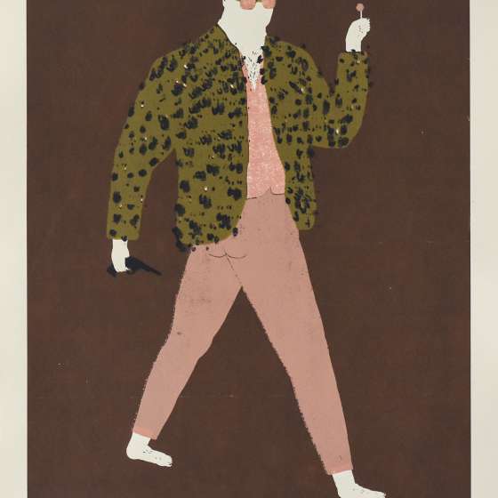 Kojak, 100x70 cm, serigrafia     