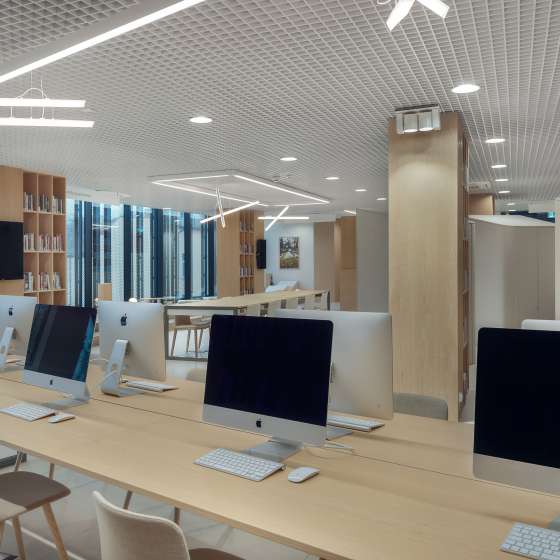 „Sopoteka. Galeria Kultury Multimedialnej” - projekt wnętrza publicznego w Sopot Centrum, Miejska Biblioteka Publiczna w Sopocie im. Józefa Wybickiego