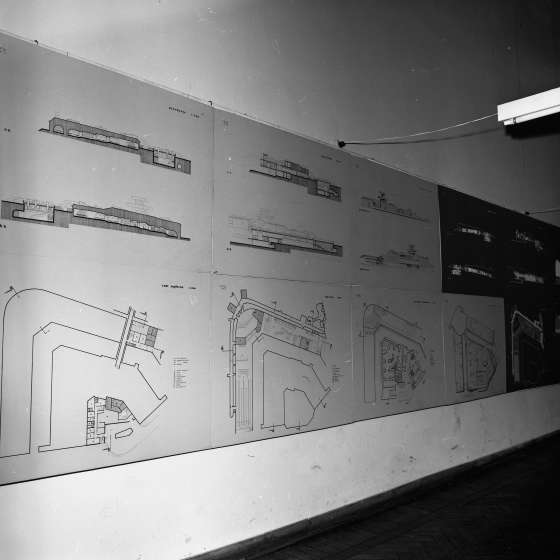 Wystawa prac dyplomowych. Wydział Architektury, lata 80. [I/11/4]