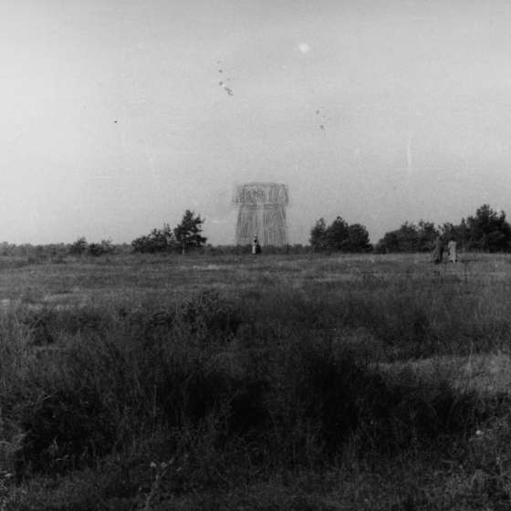 Widok terenu obozu w Treblince; Treblinka; 1958; I/A/2/1