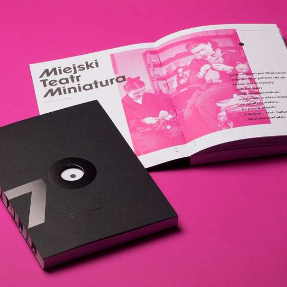 Identyfikacja wizualna Miejskiego Teatru Miniatura; Gdańsk | źródło: https://www.teatrminiatura.pl/