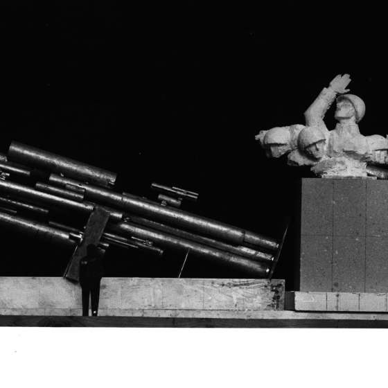 Projekt pomnika - jeden z wariantów; 1978-1980; I/A/6/4