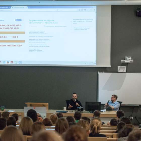 Projektowanie w świecie idei 2016/2017 | Abelard Giza