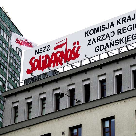 „Solidarność” - znak słowno-graficzny, Niezależny Samorządowy Związek Zawodowy „Solidarność”; Gdańsk